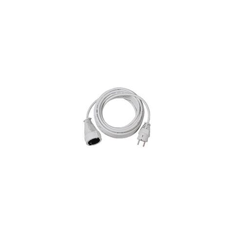 10m H05VV-F 3G1,5, Maschio / femmina, 10m, Bianco - Foto 2