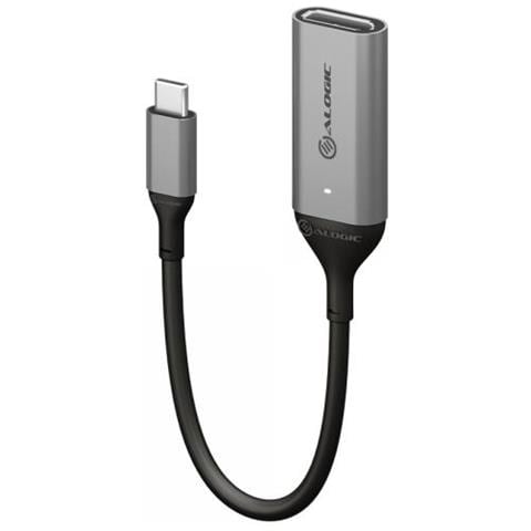 ULUCDP-ADP cavo di interfaccia e adattatore USB-C DisplayPort Nero, Grigio - Foto 1