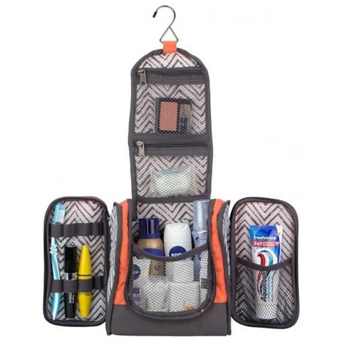 Borsa Da Toilette Smart Travel Nero 22 X 10,5 X 21 Cm - Foto 2