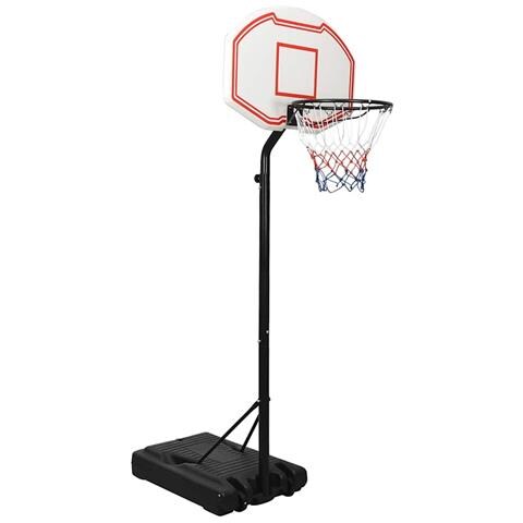Supporto Per Pallacanestro Bianco 237-307 Cm Polietilene - Foto 1