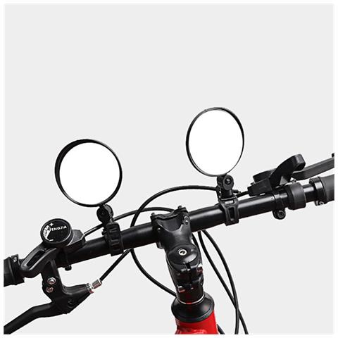 Specchietti Retrovisori Per Bicicletta Regolabili, Confezione Da 2 Black - Foto 8