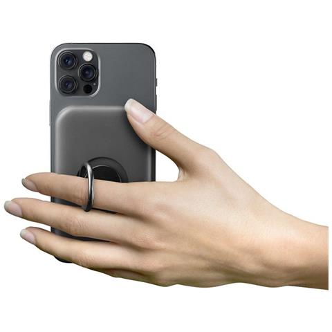 Power Bank Wireless MAG 5000 Caricabatterie portatile compatibile con MagSafe Nero - Foto 7