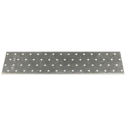 Piastre Forate 20 pz 2 mm 300x80 mm Acciaio Zincato - Foto 6