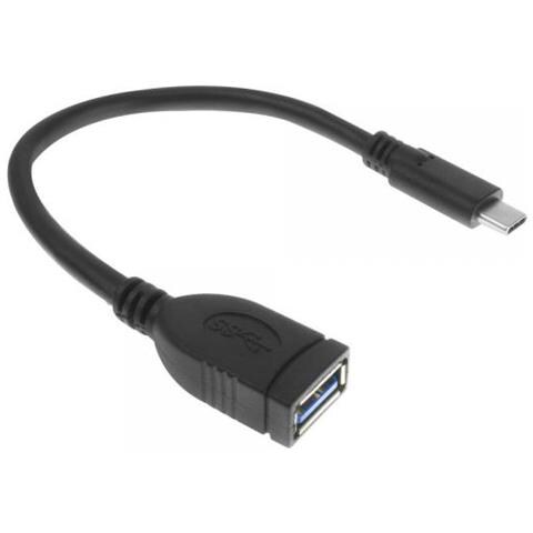 Ac7340 Cavo Usb 0,2 M Usb 3.2 Gen 1 (3.1 Gen 1) Usb C Usb A Nero - Foto 1