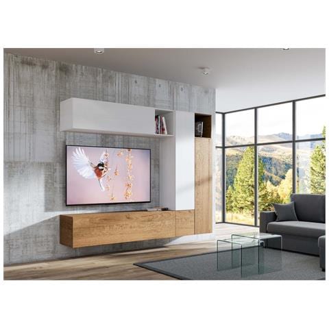 Composizione Parete Soggiorno A08 L.254 H194 P.39,2 - Foto 2