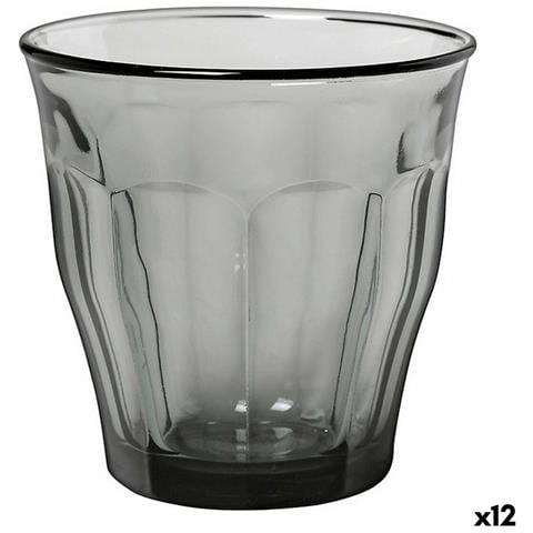 Set Di Bicchieri Duralex Picardie Grigio 6 Pezzi 250 Ml (12 Unità) - Foto 1
