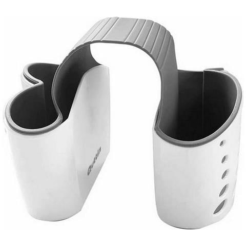 Portaspugne Da Lavandino Quttin Doppia Bianco 15 X 9 X 12 Cm (12 Unità) - Foto 4