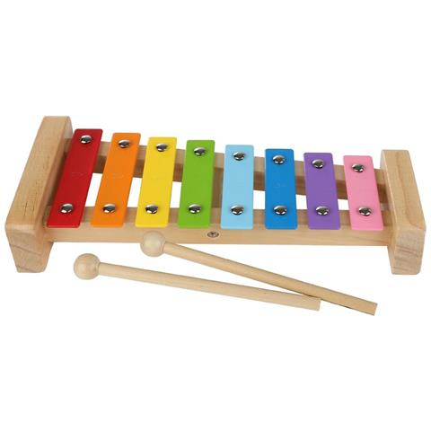 Xilofono Woomax Legno Metallo 26 X 4,5 X 11,5 Cm (6 Unità) - Foto 3