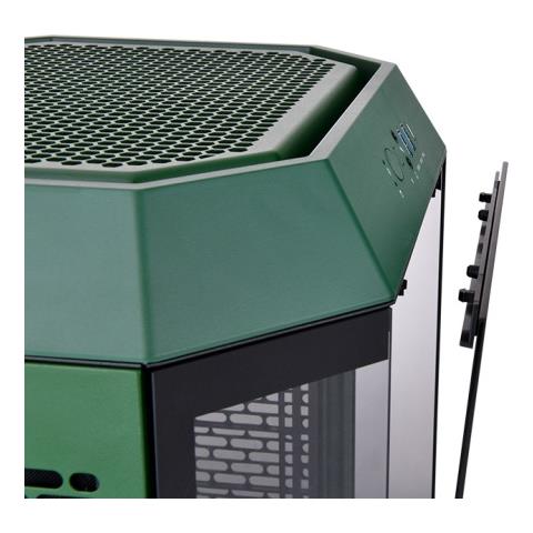 Case Tower 300 Micro Tower ATX / Micro-ATX / Mini-ITX Porte USB USB 3.2 Gen 1 1x USB 3.2 Gen 2 Colore Verde. - Foto 6