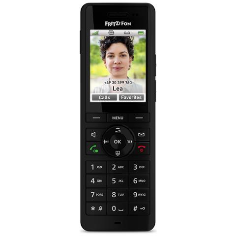 FRITZ!Fon X6 INT Telefono DECT Identificatore di Chiamata Nero - Foto 2