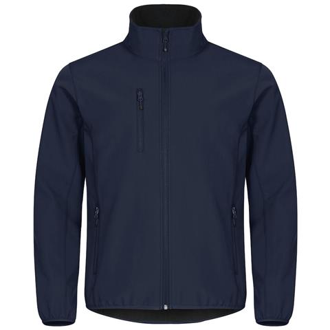 Classic Softshell Jacket Man Blu Scuro L - Foto 1