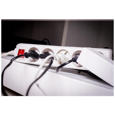 Cavo Di Prolunga 5mb 5gn+0+interruttore 3x1,0mm 10a Ip20 (lb0085-5) Va0309-5 - Foto 6