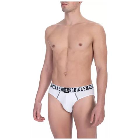 Biancheria Intima Di Cotone Bianco - Xxl - Foto 1