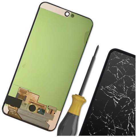 Schermo Lcd + Vetro Tattile Per Galaxy A35 Il Vetro Tattile Originale, Nero - Foto 2