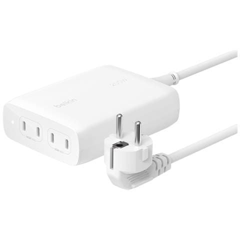 BoostCharge Pro Computer portatile, Smartphone, Tablet Bianco AC Ricarica rapida Interno - Foto 1