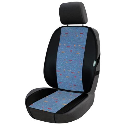 Coprisedile Anteriore Universale Topfresh Cotone Tetris Avio/carta Tessile - Foto 1