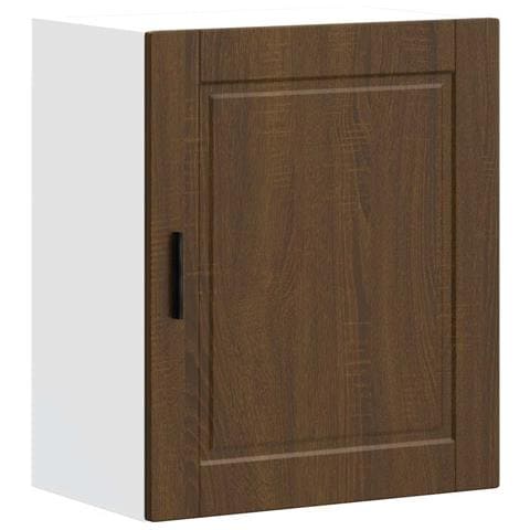 Pensile Da Cucina Porto Rovere Marrone In Legno Multistrato - Foto 2