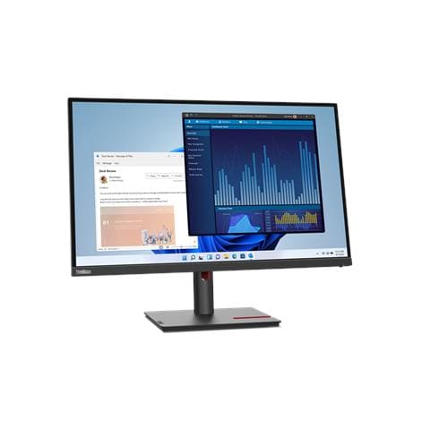 Monitor 27" LED IPS ThinkVision T27p-30 4K Ultra HD 3840 x 2160 Pixel Tempo di Risposta 6 ms - Foto 1