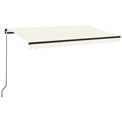 Lusso Casadino -  Tenda Da Sole Retrattile Manuale 450x350 Cm Crema - Foto 1