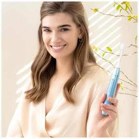 SonicYou Adulto Spazzolino elettrico sonico Blu - Foto 6