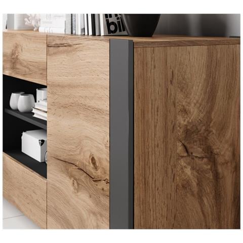 WOOD KOM credenza per soggiorno 2 porta /porte - Foto 2