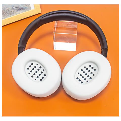 Cuscinetti Auricolari Di Ricambio In Silicone Per Cuffie Bluetooth Jbl Tune 770nc Beige - Foto 2