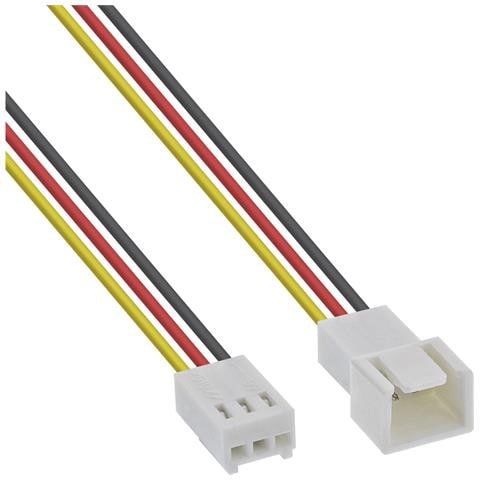 Cavo alimentazione ventole, 3 pin Molex maschio / femmina, 2m - Foto 1