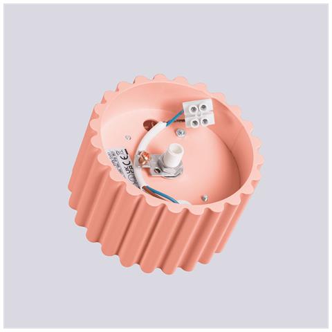 Lampada Da Soffitto Aura 1 Peach Gx53 Sl. 1827 - Minimalist Lampada A Soffitto Pesca 6x10x10 Cm - Foto 8