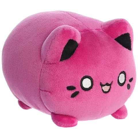 Peluche 9cm Gatto Kawaii Modello Meowchi Mini In Poliestere, Viola Scuro - Foto 1