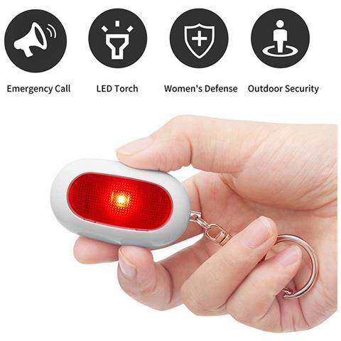 Allarme Di Sicurezza Personale Con Luce Led - Allerta Di Emergenza A 125db - Foto 2