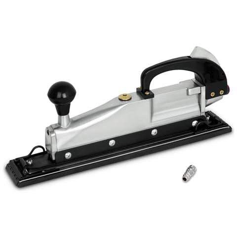 Levigatrice Pneumatica, Smerigliatrice Con Superficie Di Levigatura 407x60mm, Utensile Ad Aria Compressa, Levigatore Con Attacco Rapido 1/4"", Levigatrice Orbitale Professionale In Alluminio Per Officina Auto - Foto 1