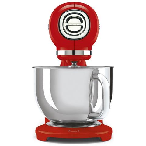 Robot da Cucina SMF05RDEU Stile Anni 50 Potenza 1000W Capacità 4,8 Litri Colore Rosso - Foto 2