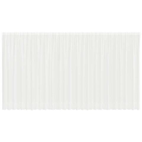 Tende con tende Bianco 750 x 245 cm Poliestere - Foto 1