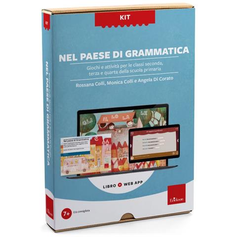 Rossana Colli - Nel paese di Grammatica. Giochi e attività per le classi seconda, terza e quarta della scuola primaria. Kit. Con WebApp - Foto 1