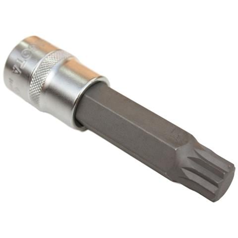 Chiave A Bussola M12 Millerighe 1/2 Pollice  Lunga 140mm  Acciaio S2 - Foto 1