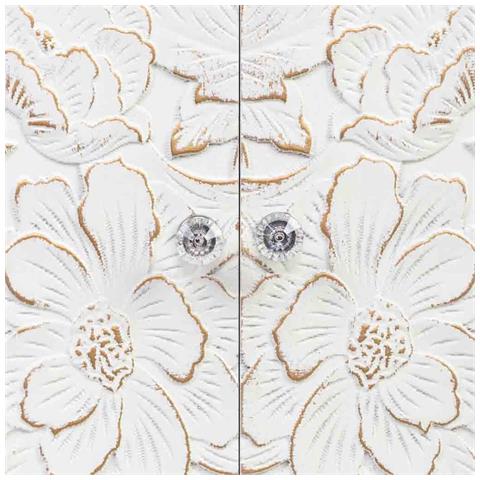 Tavolino In Legno Con 2 Porte 42x32x55 - Foto 6