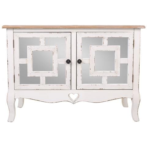 Mobile Da Ingresso In Legno Bianco 83x36x56,5h - Foto 2