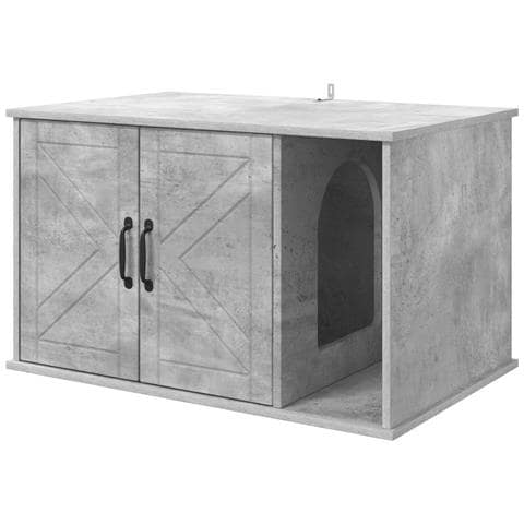 Casa per Gatti Calcestruzzo 85 x 55 x 50 cm Legno multistrato - Foto 1