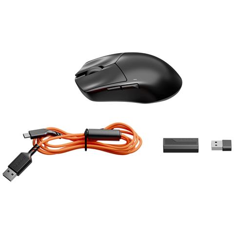 Dark Perk Sym mouse Gaming Mano destra RF Wireless + USB Type-C Ottico 32000 DPI - Foto 9