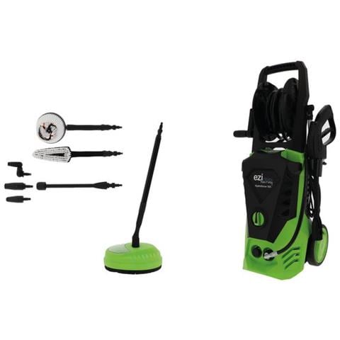 Hydroforce 165 idropulitrice Verticale Elettrico 360 l /h 2200 W Nero, Verde - Foto 1