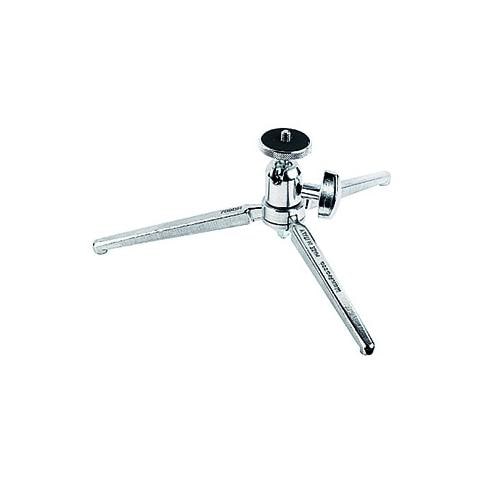 Treppiede con Testa a 3 Movimenti Altezza Max 11 cm Argento 709BR - Foto 1