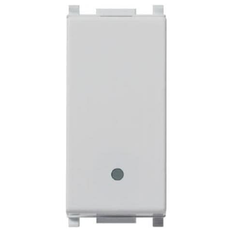 Pulsante Plana Silver 1p No 10a 14008. sl - Foto 4