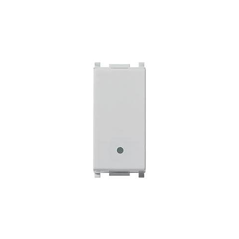 Pulsante Plana Silver 1p No 10a 14008. sl - Foto 1