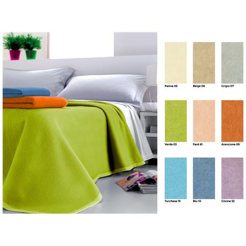 Coperta Jacquard In Misto Lana Modello Jenny 2 Piazze Verde 03 - Foto 3
