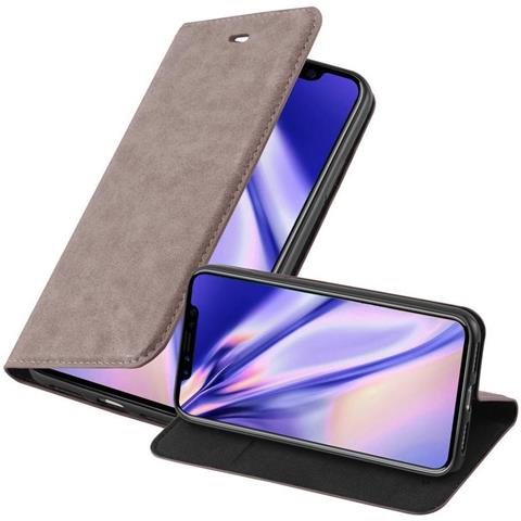 Custodia Compatibile Con Apple Iphone Xs Max In Bruno Caffè - Coperchio Protettiva Con Chiusura Magnetica, Funzione Stand E Tasca Per Le Carte - Foto 1