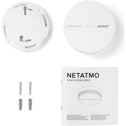 Netatmo Nsa-de Rilevatore Di Fumo Intelligente Rilevatore Di Riflesso Fotoelettrico Interconnesso Collegamenti Wireless - Foto 2