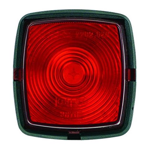 0414011 - Set Di 2 Luci Di Segnalazione, 63 X 67 Mm, Colore: Rosso - Foto 2