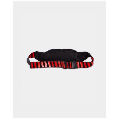Super Mario Marsupio Nero (Super Mario Bros. Neon Characters Print Waist Bag, Unisex, Multi-colour [ lt640566ntn])  - Foto 3