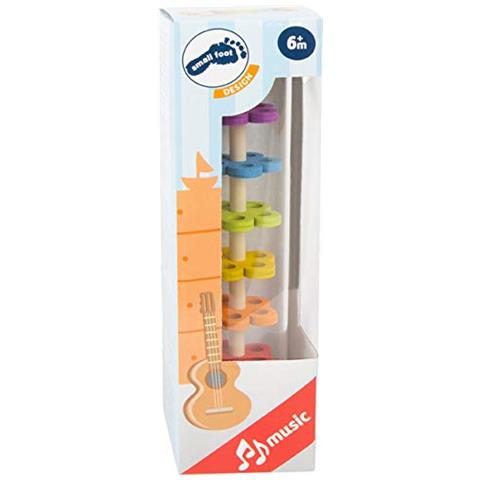 Piccolo Piede Pioggia In Legno Con Pallinestrumento Ritmico E Sonaglioadatto Ha Neonati E Bambini Piccoli. Giocattoli11567 - Foto 5