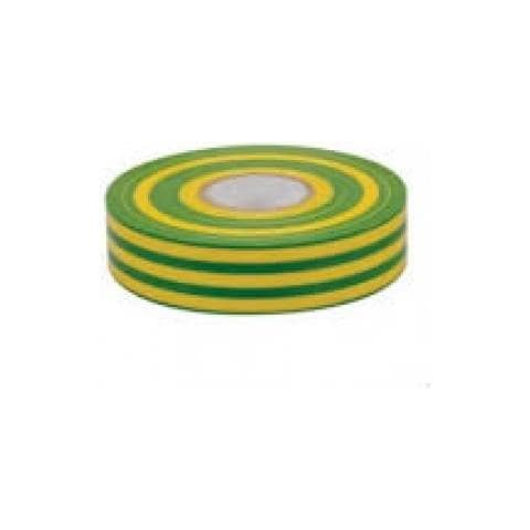 Nastro Isolante 19x25 Giallo Verde - Nastro19x25gv - Foto 1